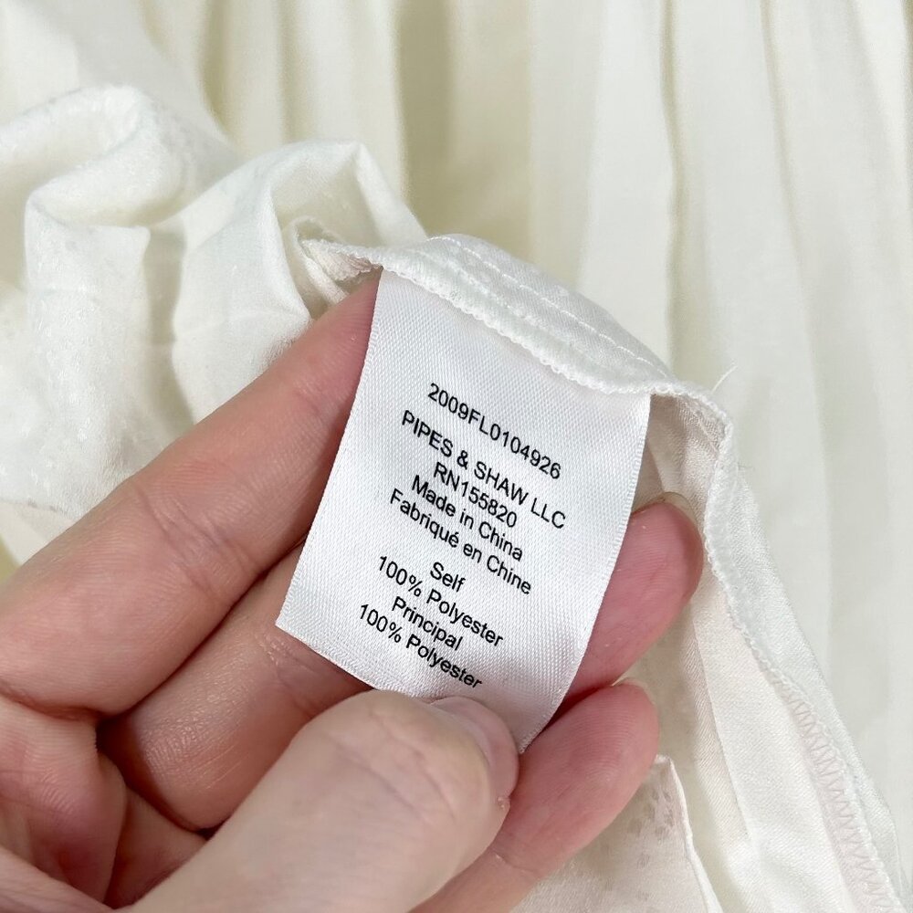 Veronica Beard Stila Pleated Button Front Blouse - Picture 8 of 10